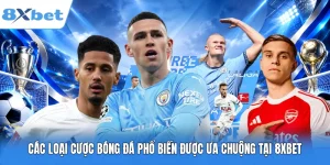 Các Loại Cược Bóng Đá Phổ Biến Được Ưa Chuộng Tại 8XBET