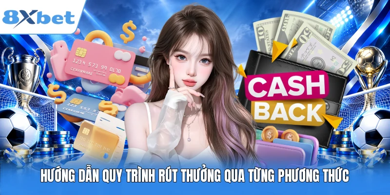 Hướng dẫn quy trình rút thưởng qua từng phương thức